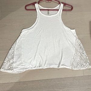 Emma & Sam Tank Top with Lace Insets